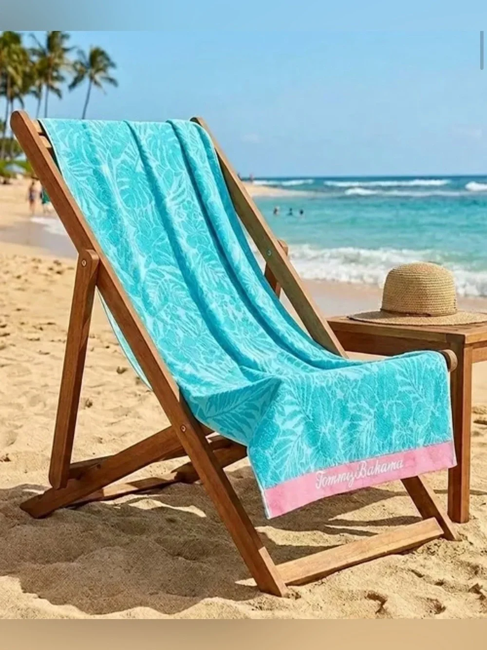 Tommy Bahama High Tide hibiscus 🌺 Beach Towel, 36